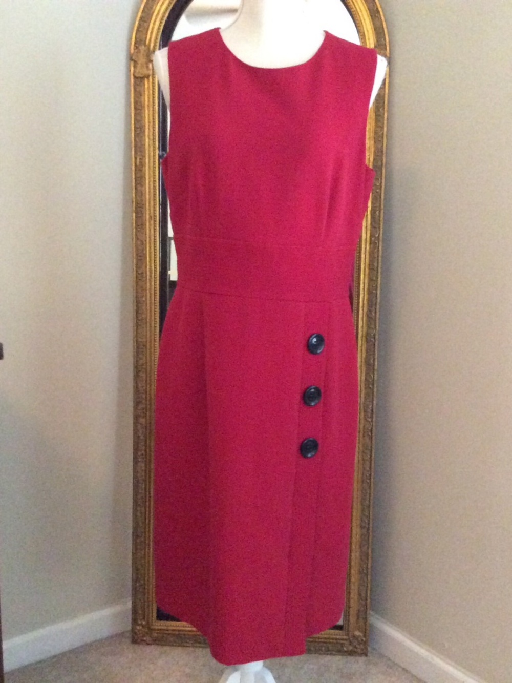 Talbots sleeveless sheath dress - size 10